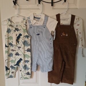 12 Month Baby Overall Bundle